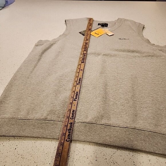 Eddie Bauer Men's Golf Pullover Vest Jacket Sleeveless Size XL NWT Gray - Picture 4 of 6